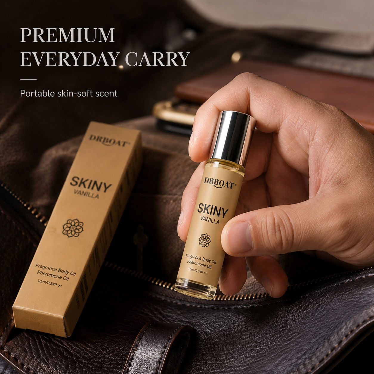 Perfume Fragrance Oil - Huile parfumée en roll-on pour hommes,