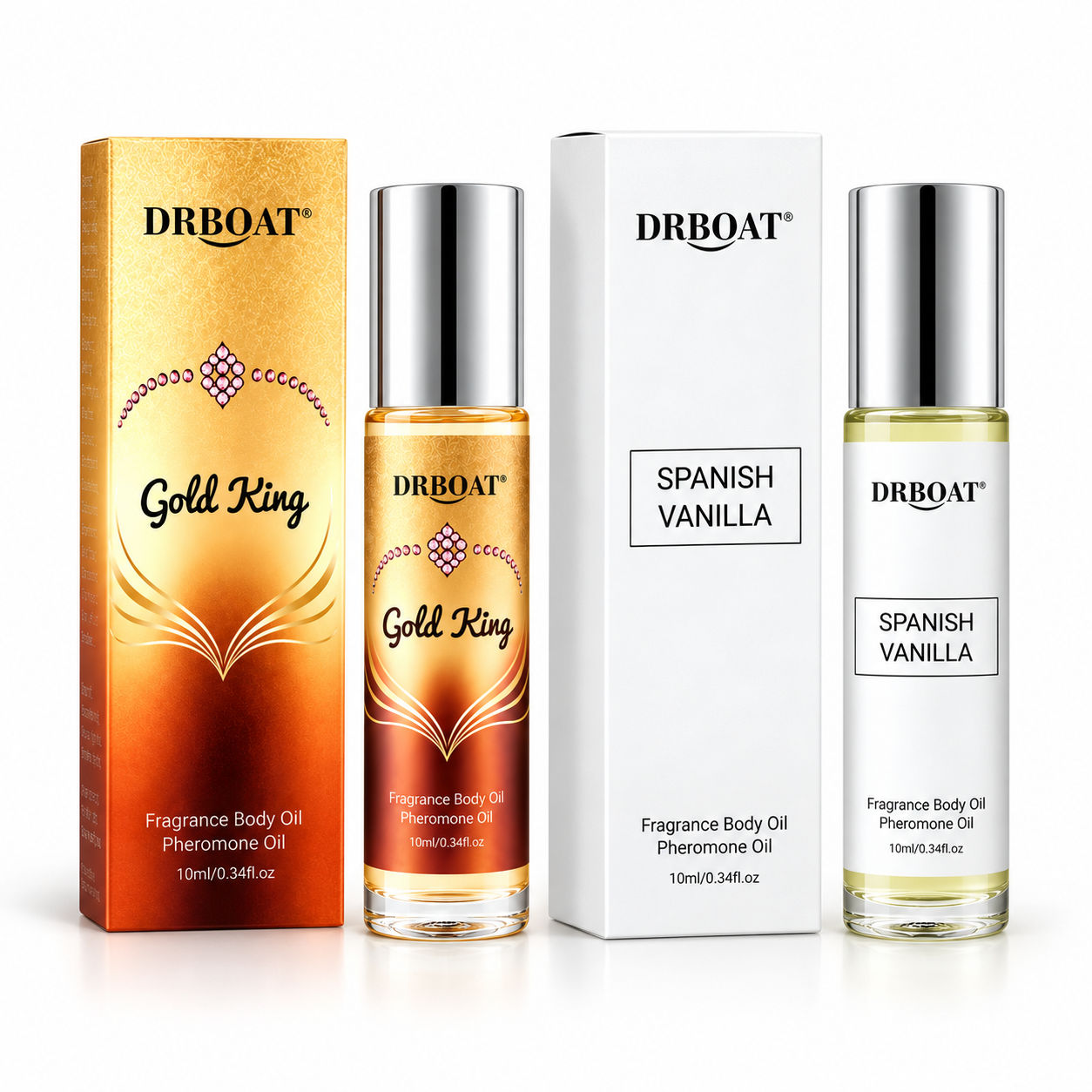 Perfume Fragrance Oil - Kit de parfum en roll-on Duo
