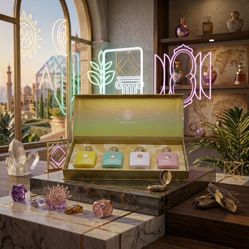Coffret cadeau de parfum AMOUA - The Collection Perfume Fragrance avis et prix